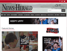 Tablet Screenshot of news-herald.net