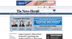 Desktop Screenshot of news-herald.com