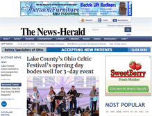 Tablet Screenshot of news-herald.com